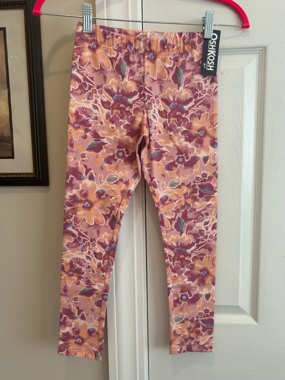 OshKosh B'gosh Floral Print Girls' Leggings